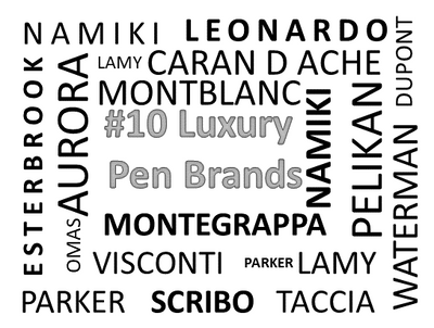 Top Luxury Pen Brands: A Legacy of Excellence