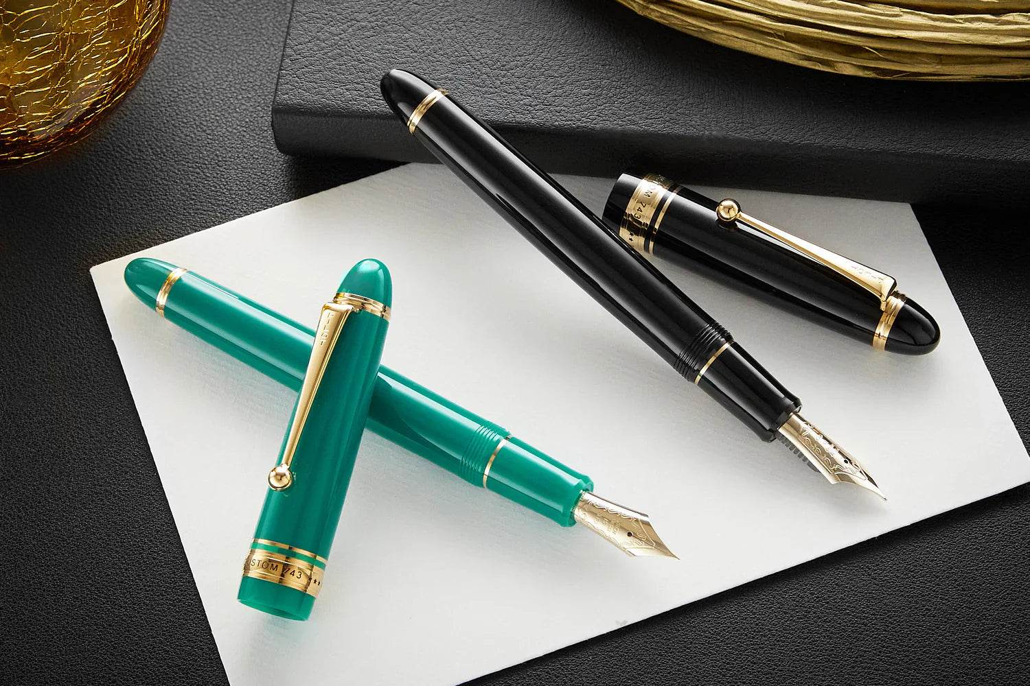 Pilot Custom 743 Fountain Pen – 14K Gold Nib, Smooth Perfection
