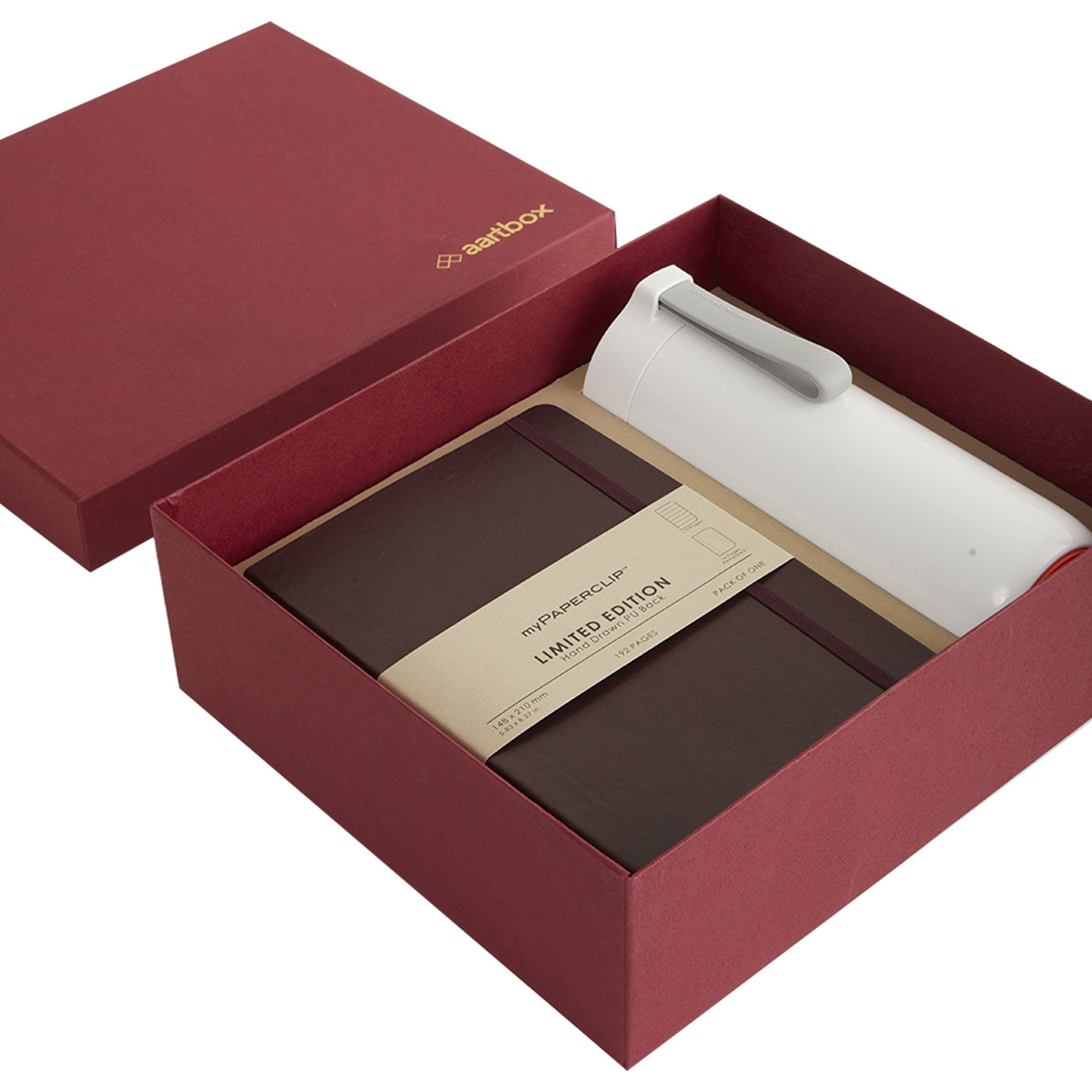 Aartbox Gift Set myPAPERCLIP Limited Edition Notebook + Arti Art Suc