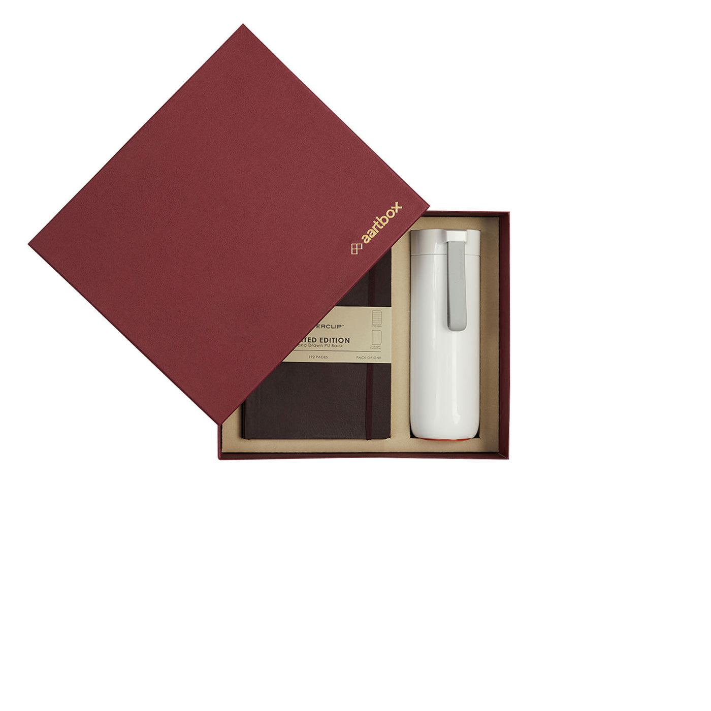 Aartbox Gift Set - myPAPERCLIP Limited Edition Notebook + Arti Art Suction Bottle 2