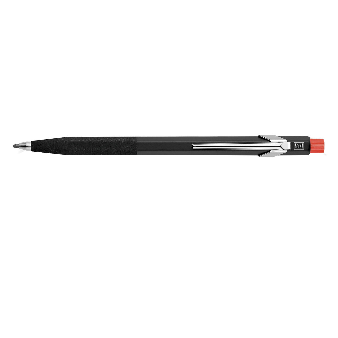 Caran d'Ache Fixpencil 3mm Mechanical Pencil - Matt Black & Red 3