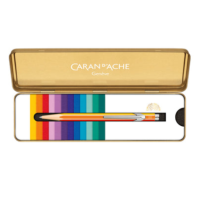 Caran d'Ache 849 Color Treasure Ball Pen - Warm Rainbow (Limited Edition) 4