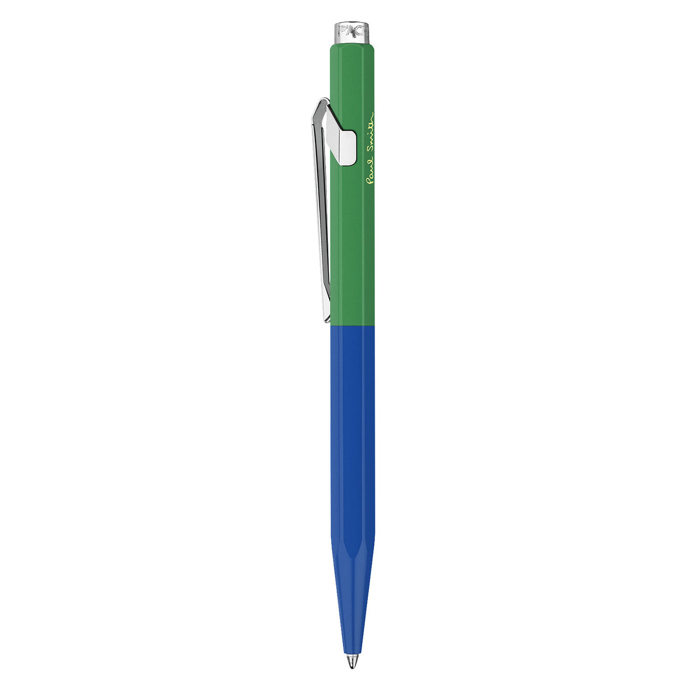 Caran d'Ache 849 Paul Smith Ball Pen - Cobalt Blue & Emerald Green (Limited Edition) 2