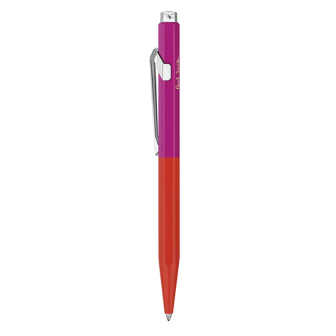 Caran d'Ache 849 Paul Smith Ball Pen - Warm Red & Melrose Pink (Limited Edition) 2