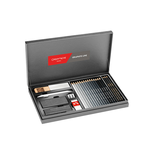 Caran d'Ache Graphite Line - Box of 15 Hardness Degrees Pencil