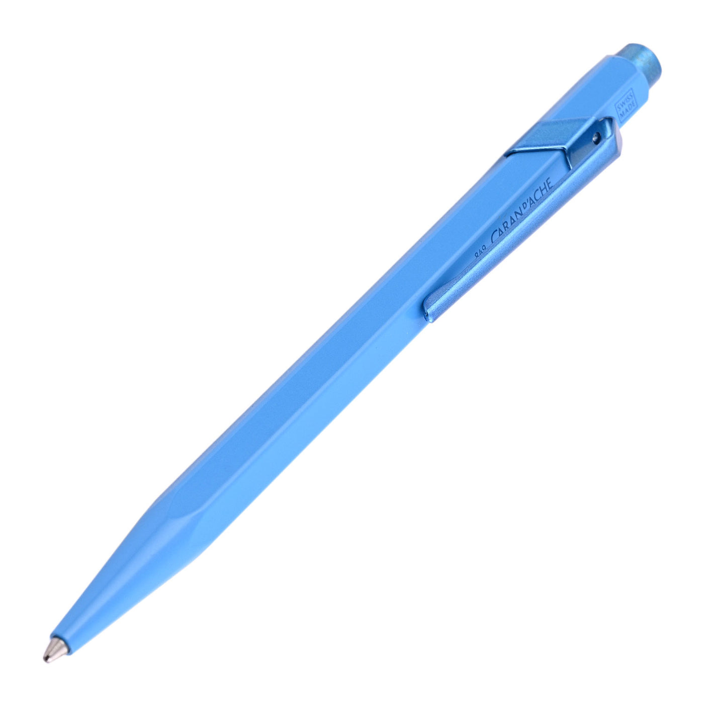 Caran d'Ache 849 Claim Your Style Ball Pen - Azure Blue (Limited Edition) 1
