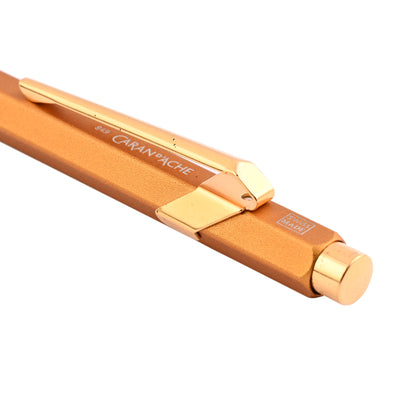 Caran d'Ache 849 Premium Ball Pen - Goldbar 3