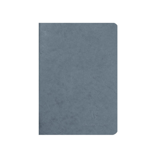 Clairefontaine Age Bag Essentials Gray Staplebound Notebook - A4, Ruled