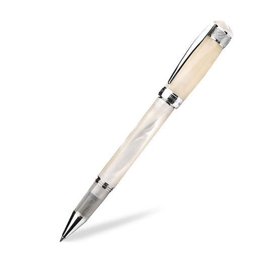 Cleo Skribent Aura Roller Ball Pen, Pearl Marble