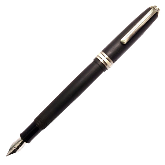 Click Falcon Ebonite Fountain Pen - Carbon Black CT