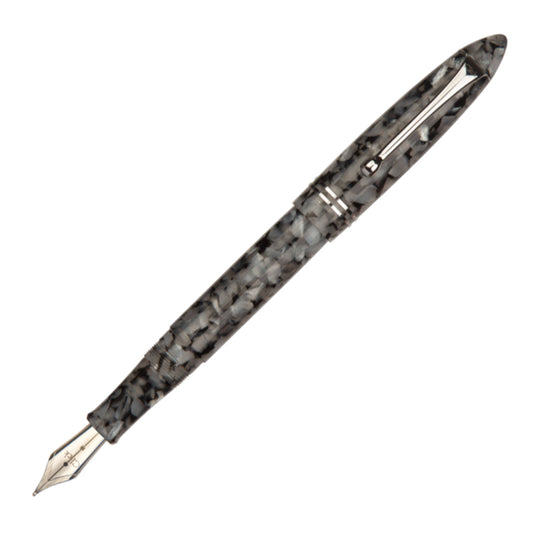Click Yen Fountain Pen - Antique Silver CT