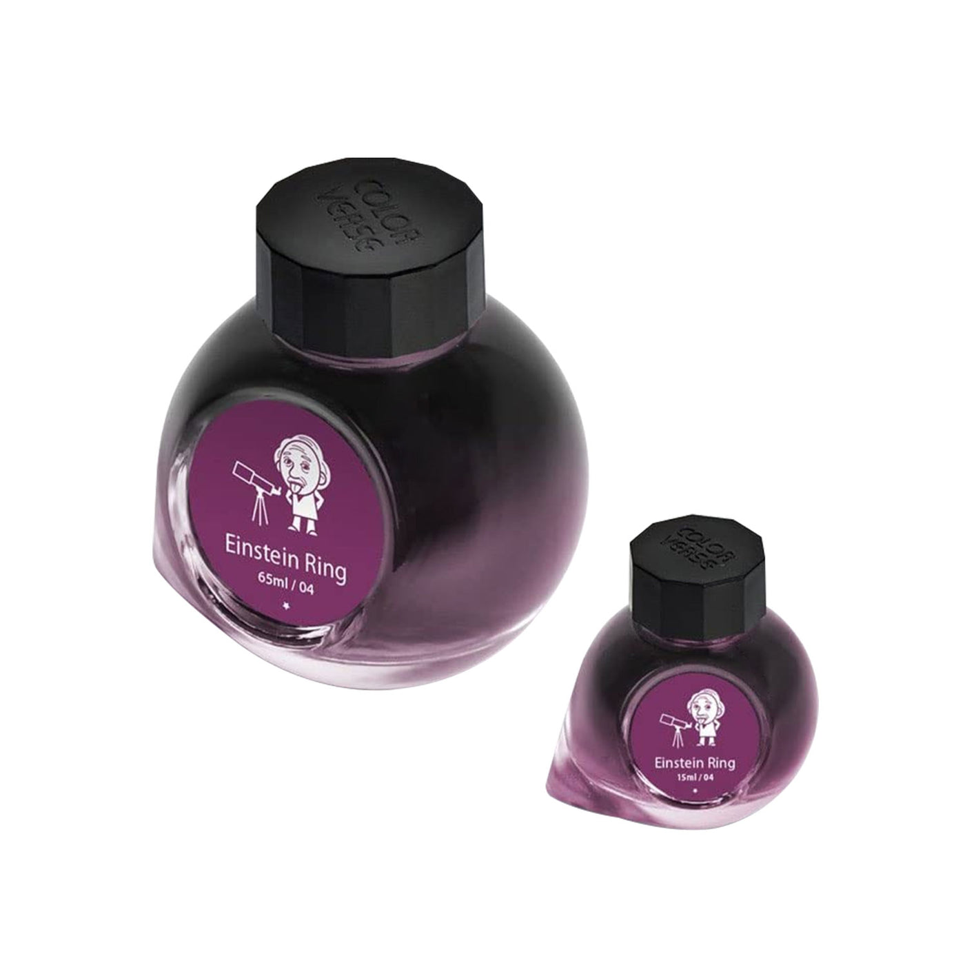 Colorverse Spaceward Einstein Ring Ink Bottle Purple - 65ml + 15ml 1