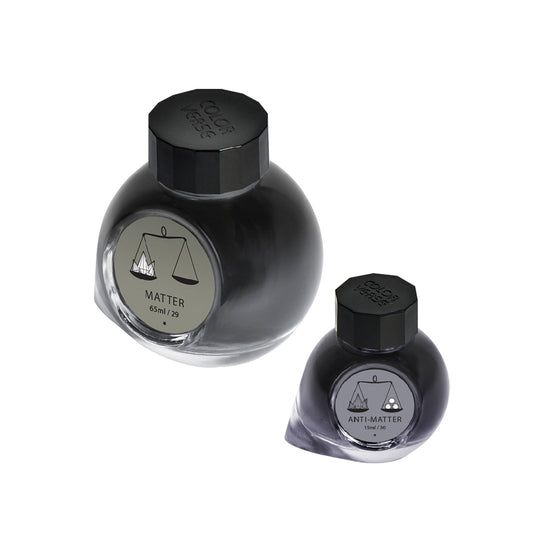 Colorverse Multiverse Matter & Anti Matter Ink Bottle, Gray (65ml) + Gray (15ml)