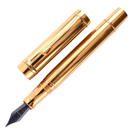 Conklin Duragraph Metal PVD Fountain Pen - Gold