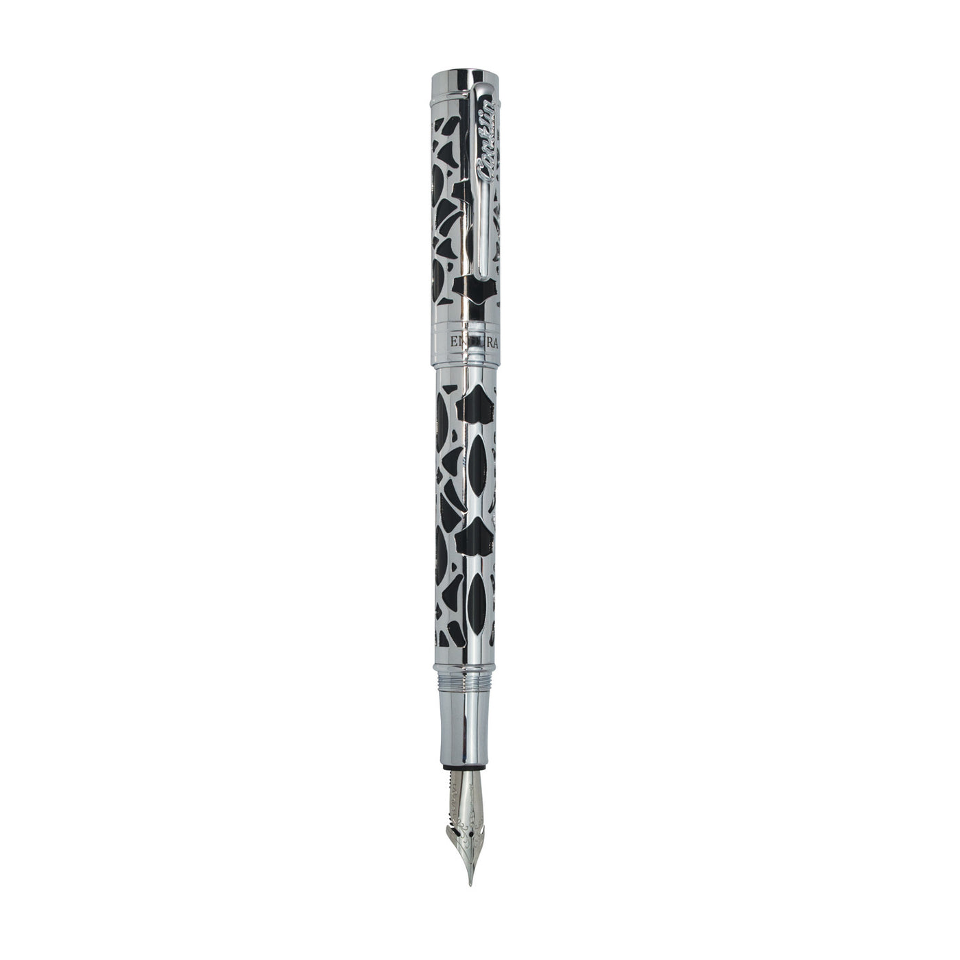 Conklin Endura Deco Crest Fountain Pen - Black 3