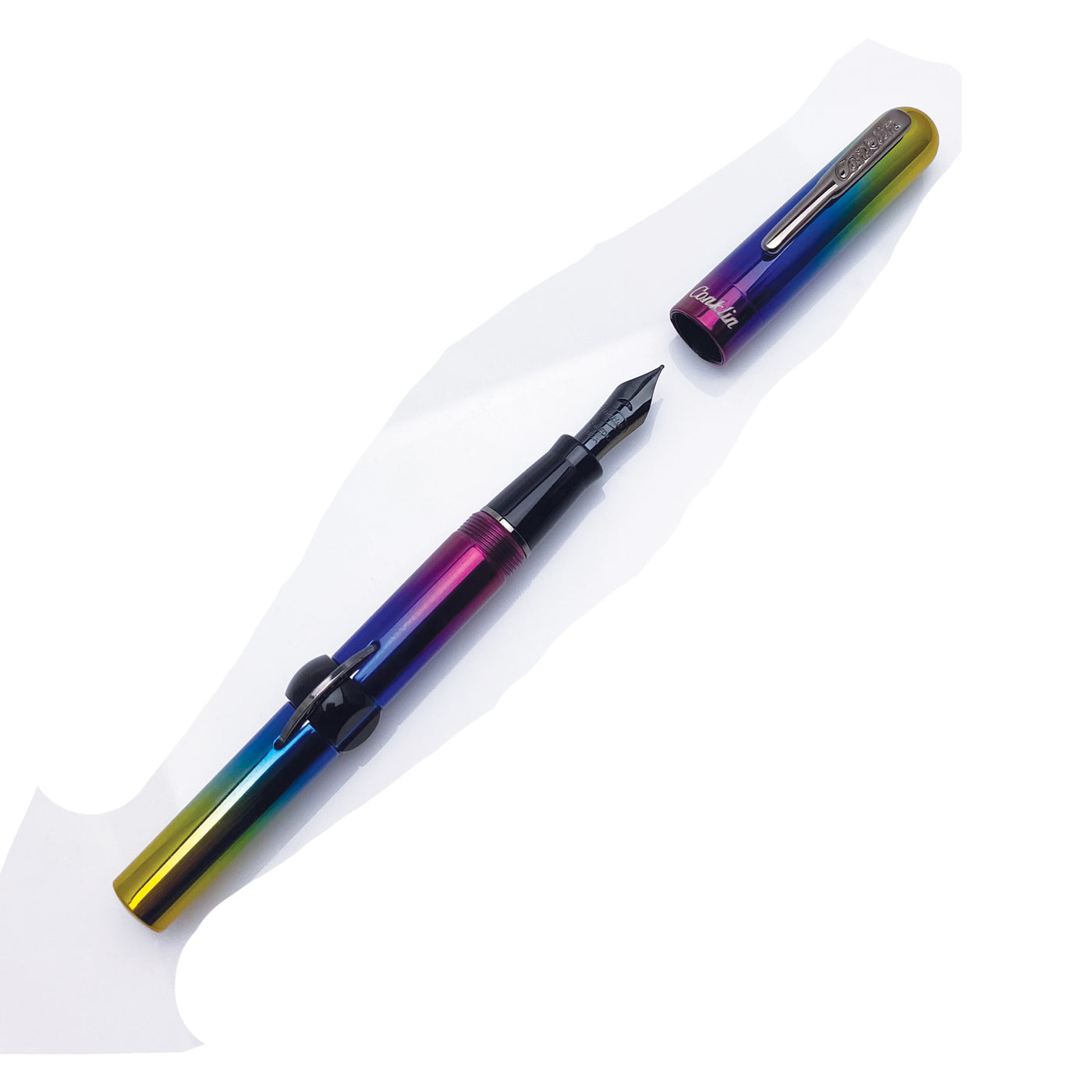 Conklin Mark Twain Cresent Filler Fountain Pen - Rainbow (Limited Edition) 7
