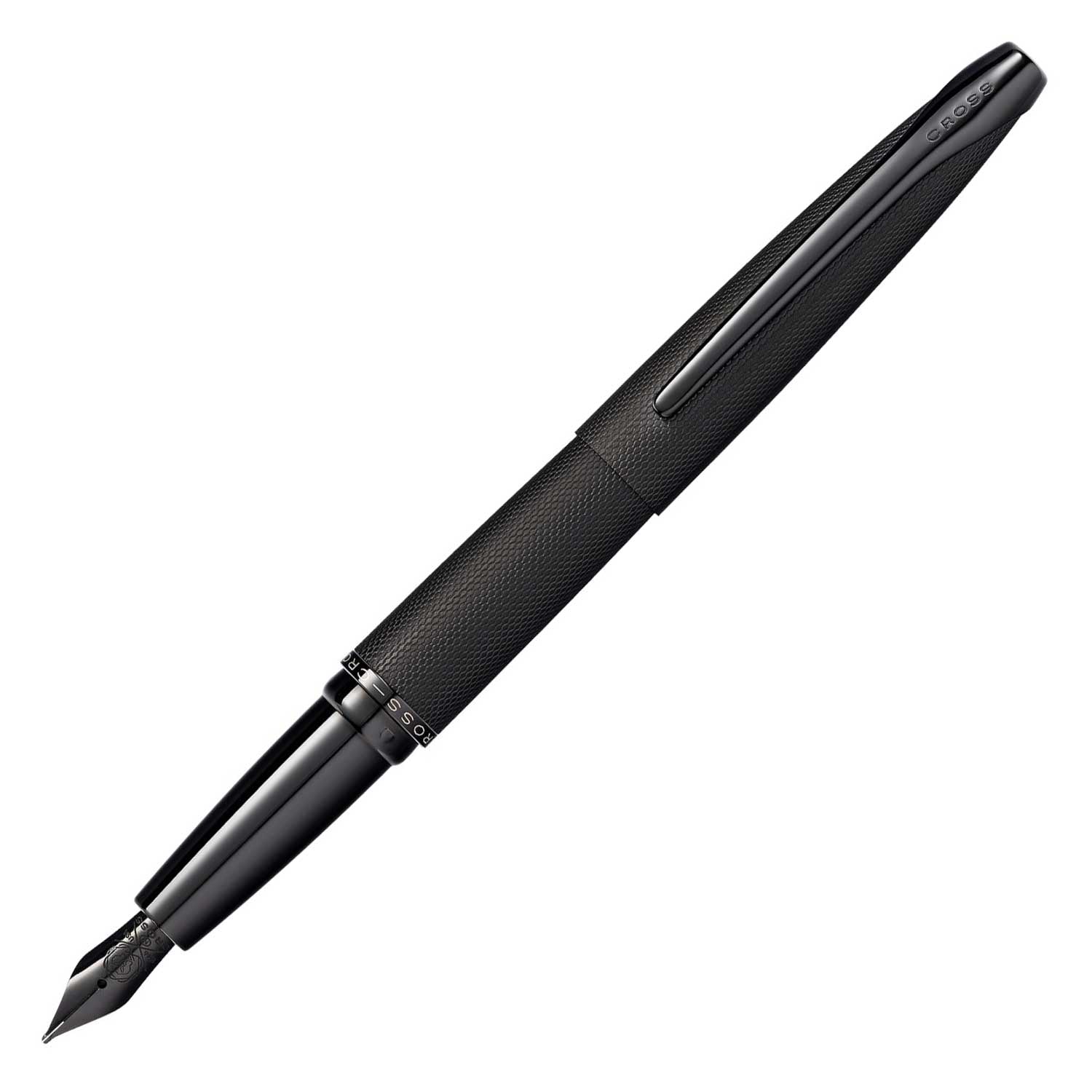 Cross ATX Brushed Black Fountain Pen Shop Online at Makoba Cross
