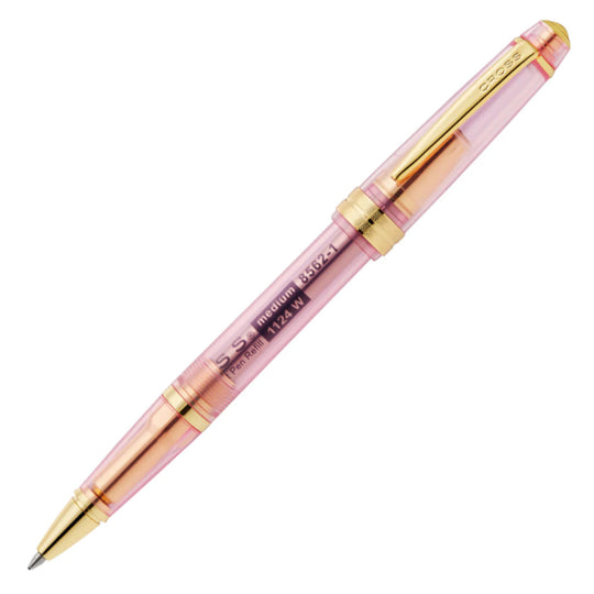 Cross Bailey Light Ball Pen - Translucent Pink Sapphire GT