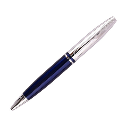 Cross Calais Ball Pen - Chrome & Blue Lacquer