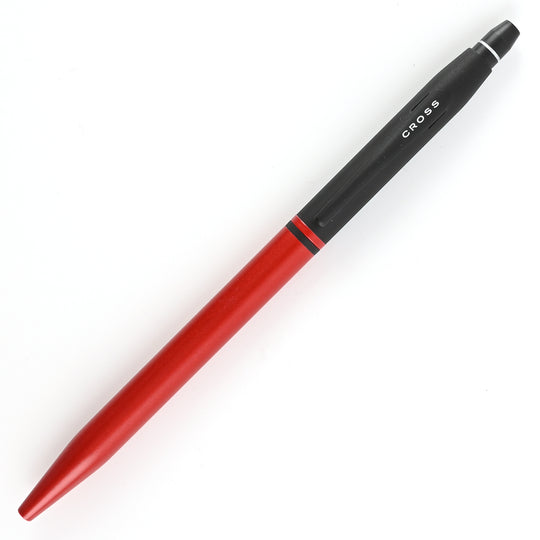 Cross Click Ball Pen - Metallic Red & Black BT