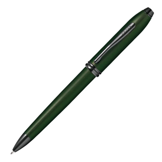 Cross Townsend Ball Pen - Matte Green Micro Knurl PVD