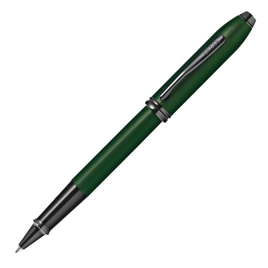 Cross Townsend Roller Ball Pen - Matte Green Micro Knurl PVD