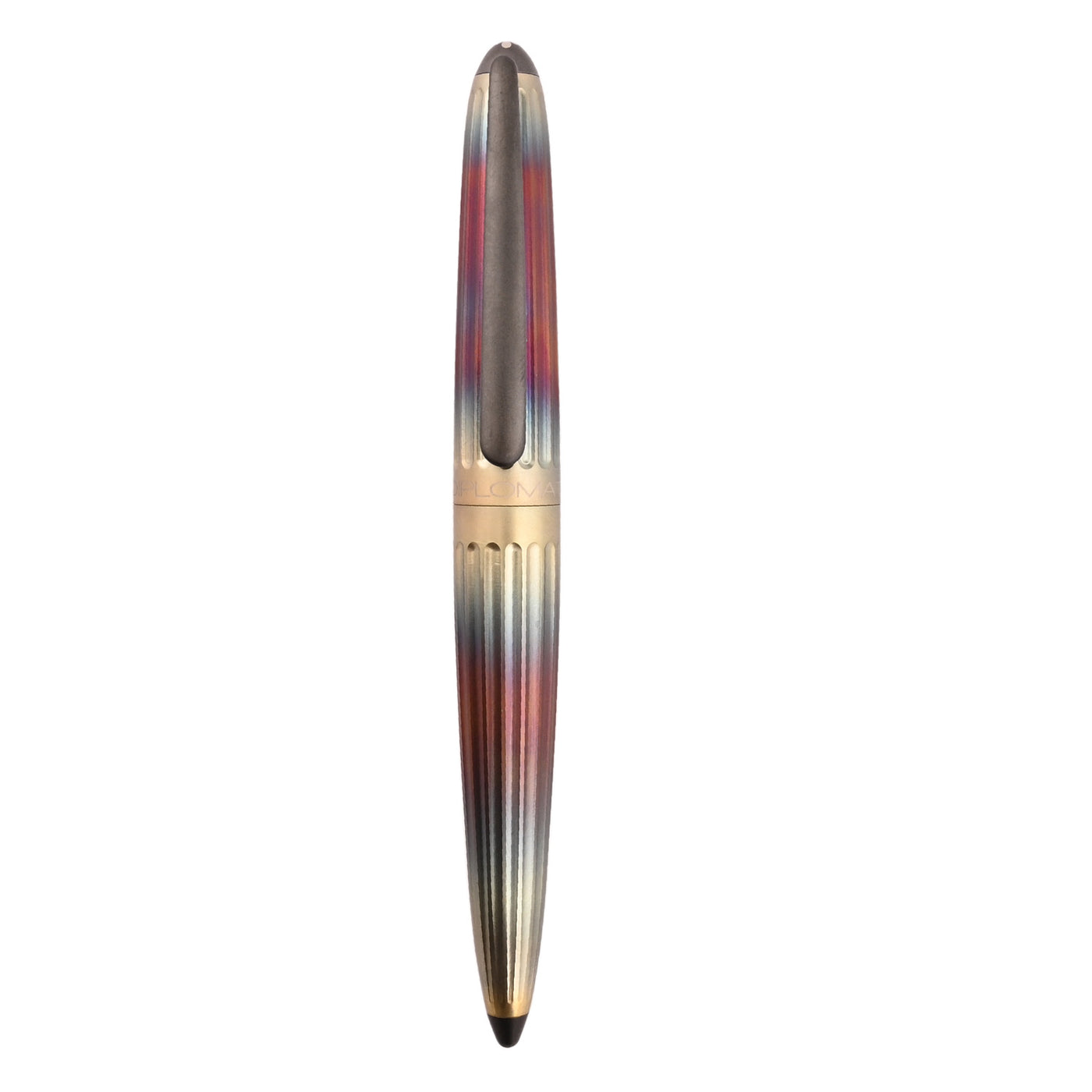 Diplomat Aero 14K Gold Fountain Pen - Flame 5