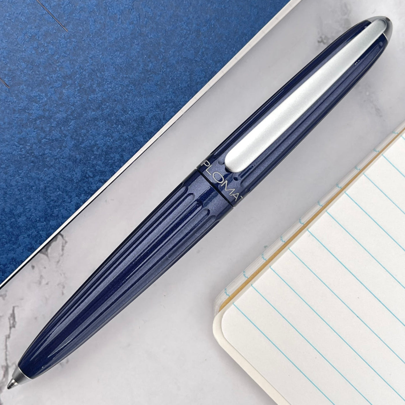 Diplomat Aero Ball Pen - Midnight Blue 1