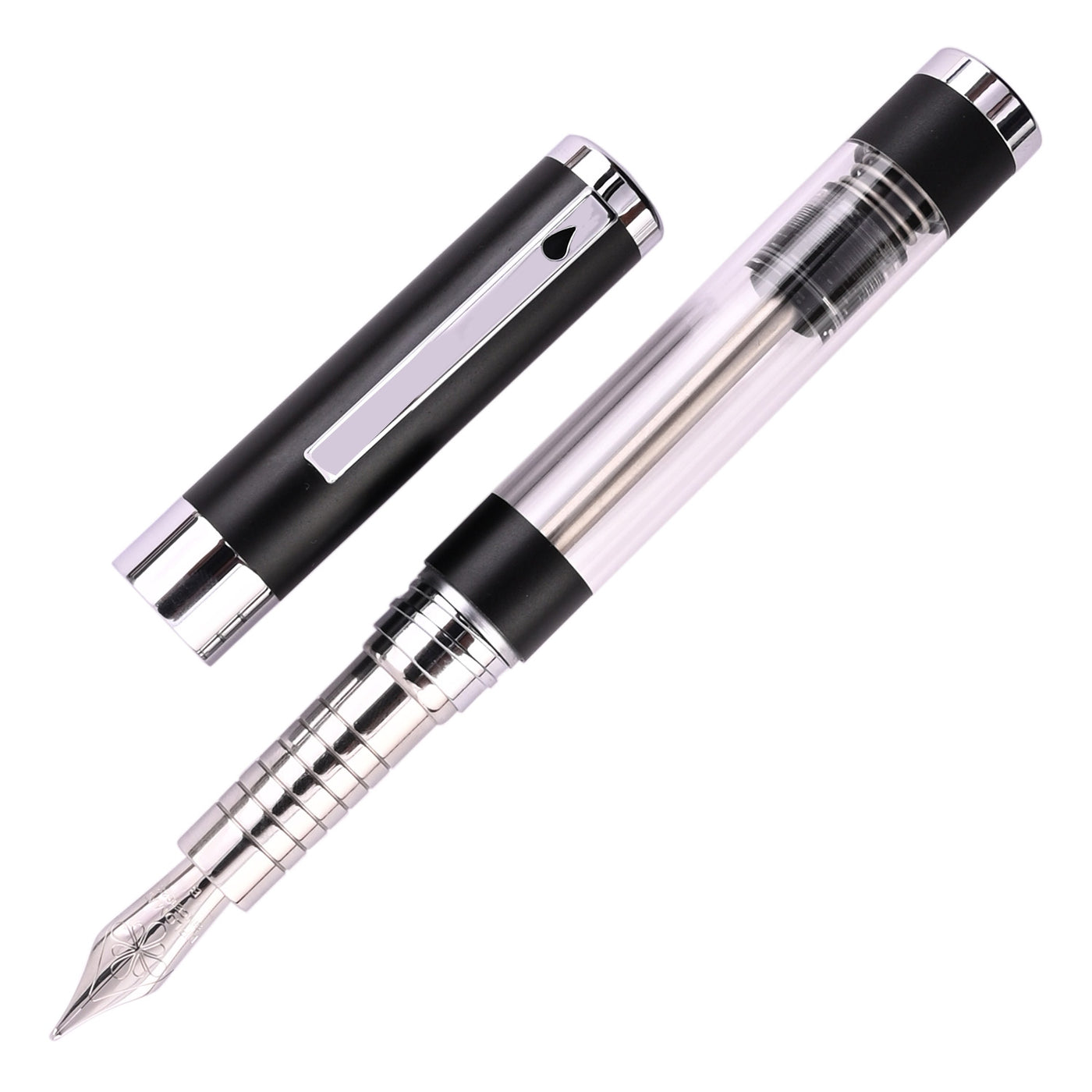 Diplomat Nexus Fountain Pen - Demo Black CT 1