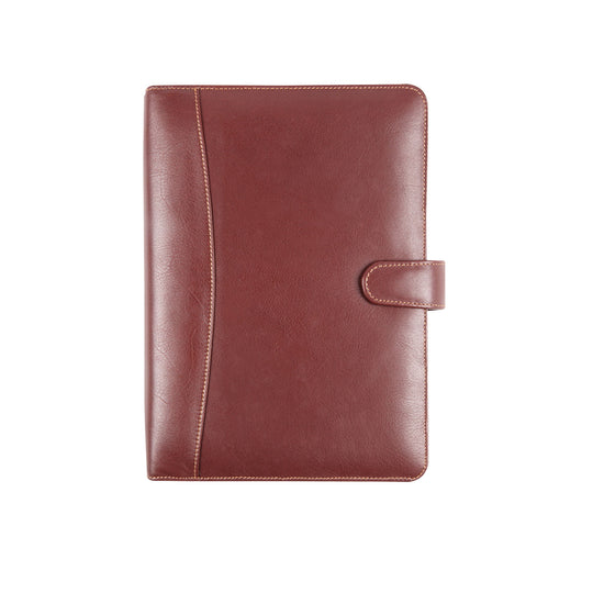 Elan 2025 Business Leather Organizer - Brown