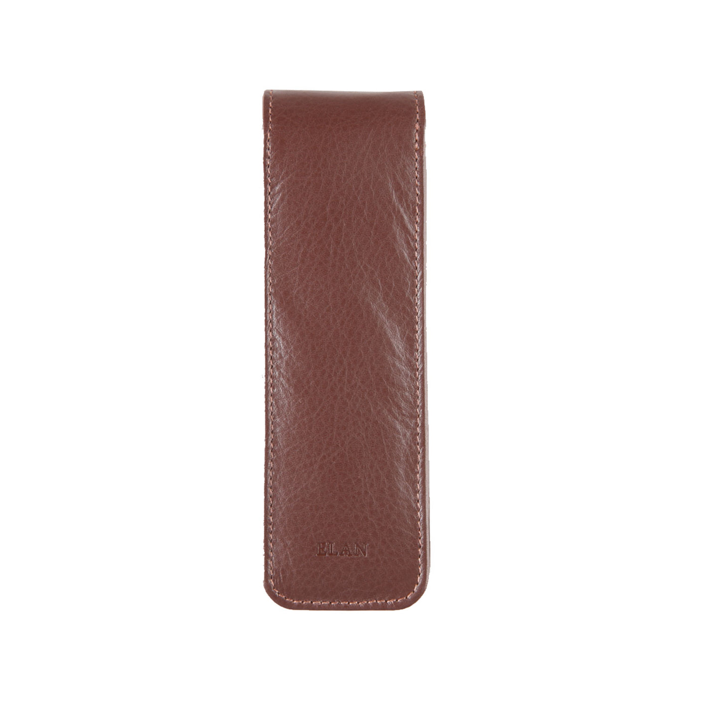 Elan Leather 2 Pen Holder - Brown 3