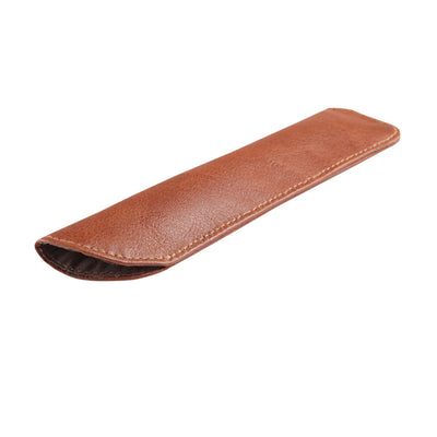 Elan Leather Single Pen Holder - Tan 2