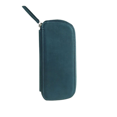 Endless Companion Leather Adjustable 3 Pen Holder - Blue 2