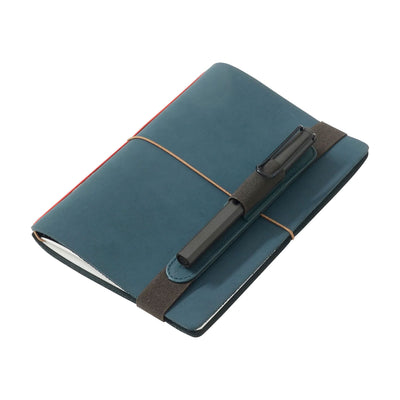 Endless Explorer Refillable Leather Journal - Blue 4