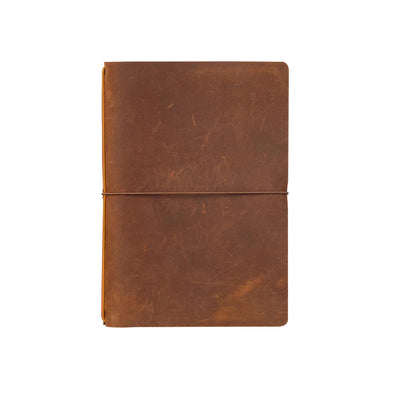 Endless Explorer Refillable Leather Journal - Brown 1