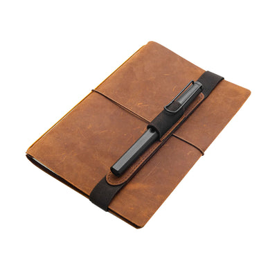 Endless Explorer Refillable Leather Journal - Brown 4