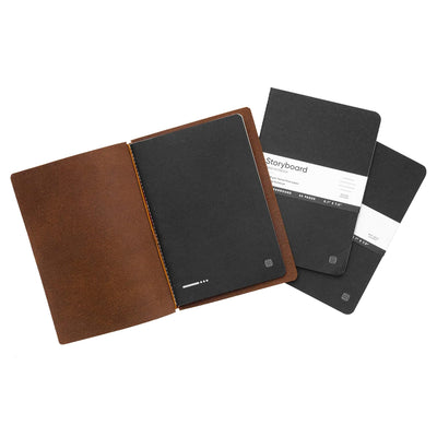 Endless Explorer Refillable Leather Journal - Brown 5