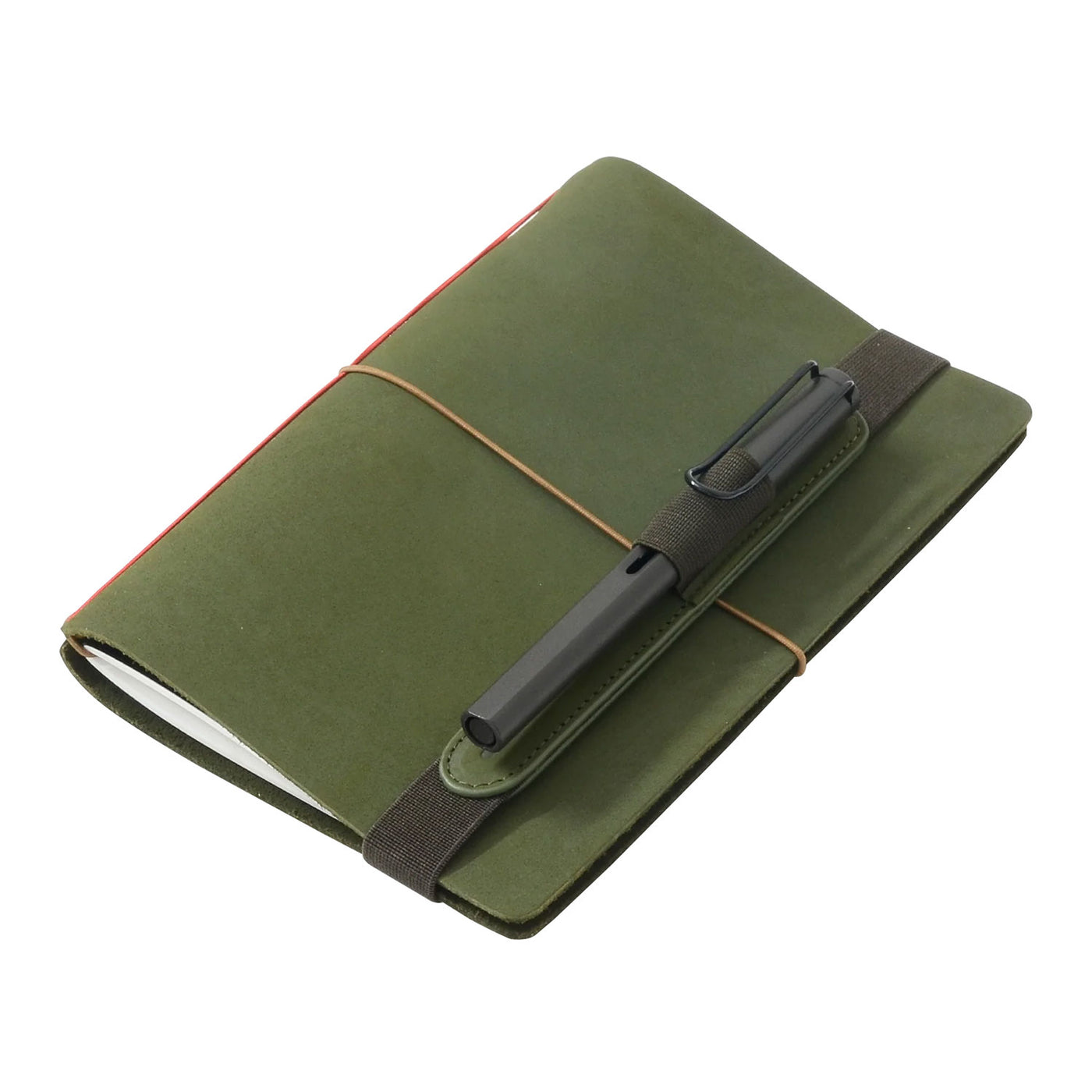 Endless Explorer Refillable Leather Journal - Green 4