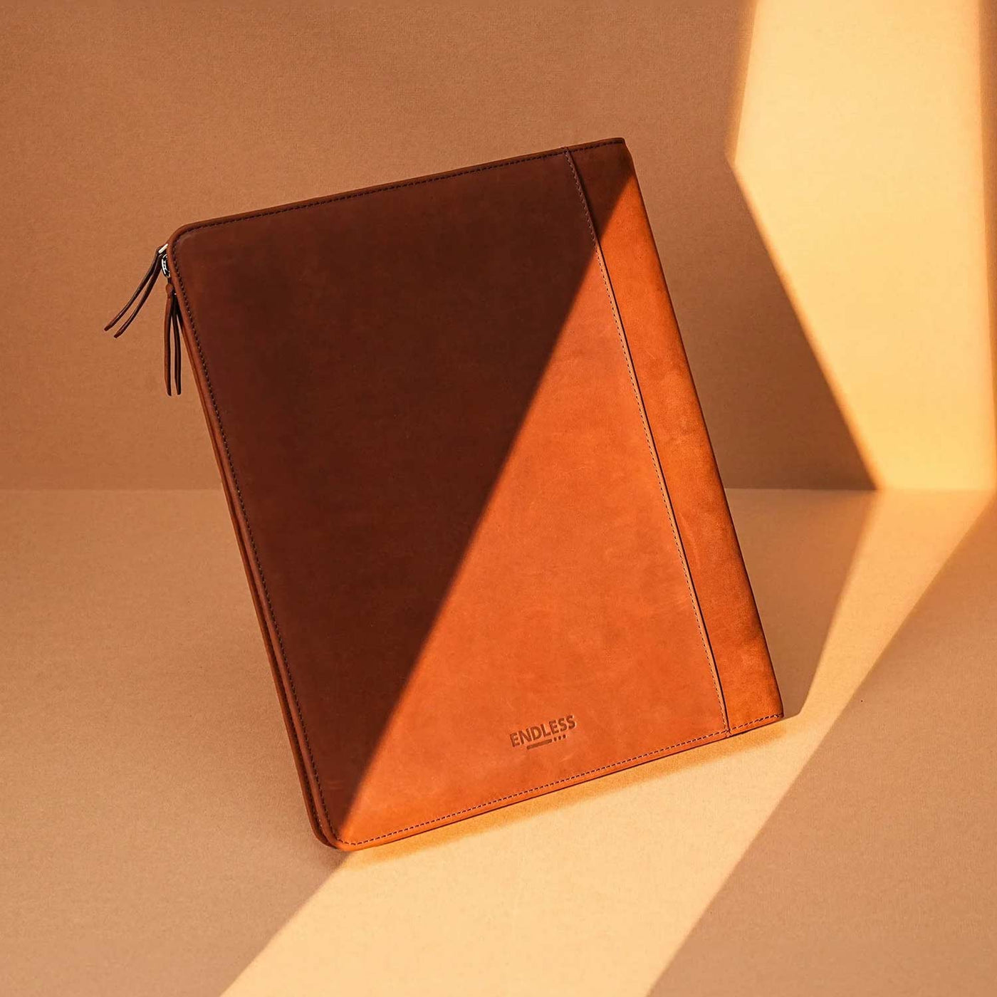 Endless Leather Brown Folio - A4 1