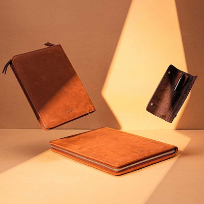 Endless Leather Brown Folio - A4 5