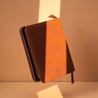 Endless Leather Brown Folio - A5 1