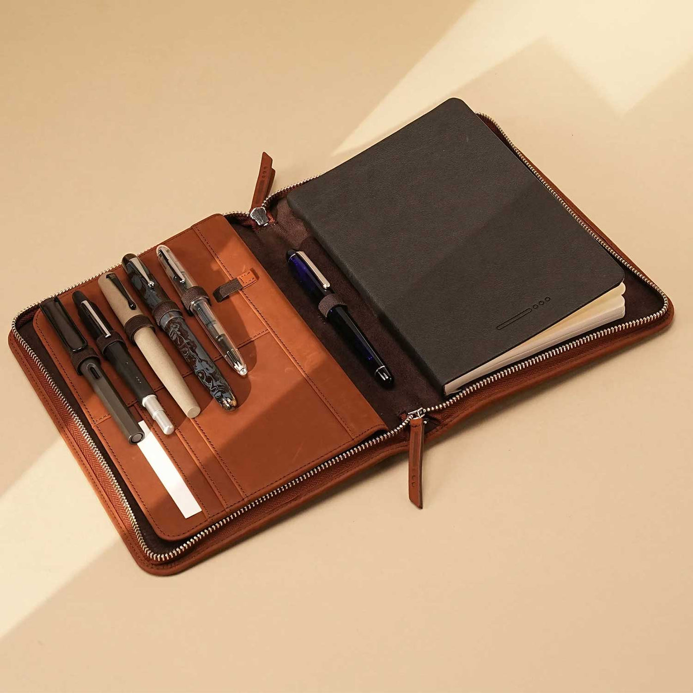 Endless Leather Brown Folio - A5 2
