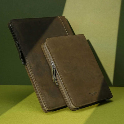 Endless Leather Green Folio - A4 1