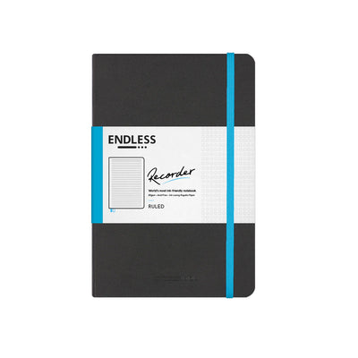 Endless Recorder Infinite Space Black Regalia Notebook - A5 Ruled 1
