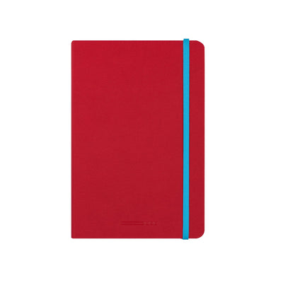 Endless Recorder Crimson Sky Red Regalia Notebook - A5 Ruled 3