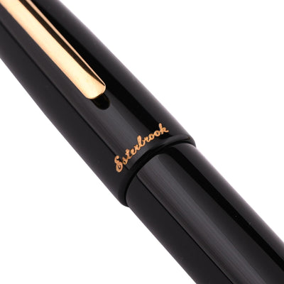 Esterbrook Estie Oversize Fountain Pen - Ebony Black GT 4