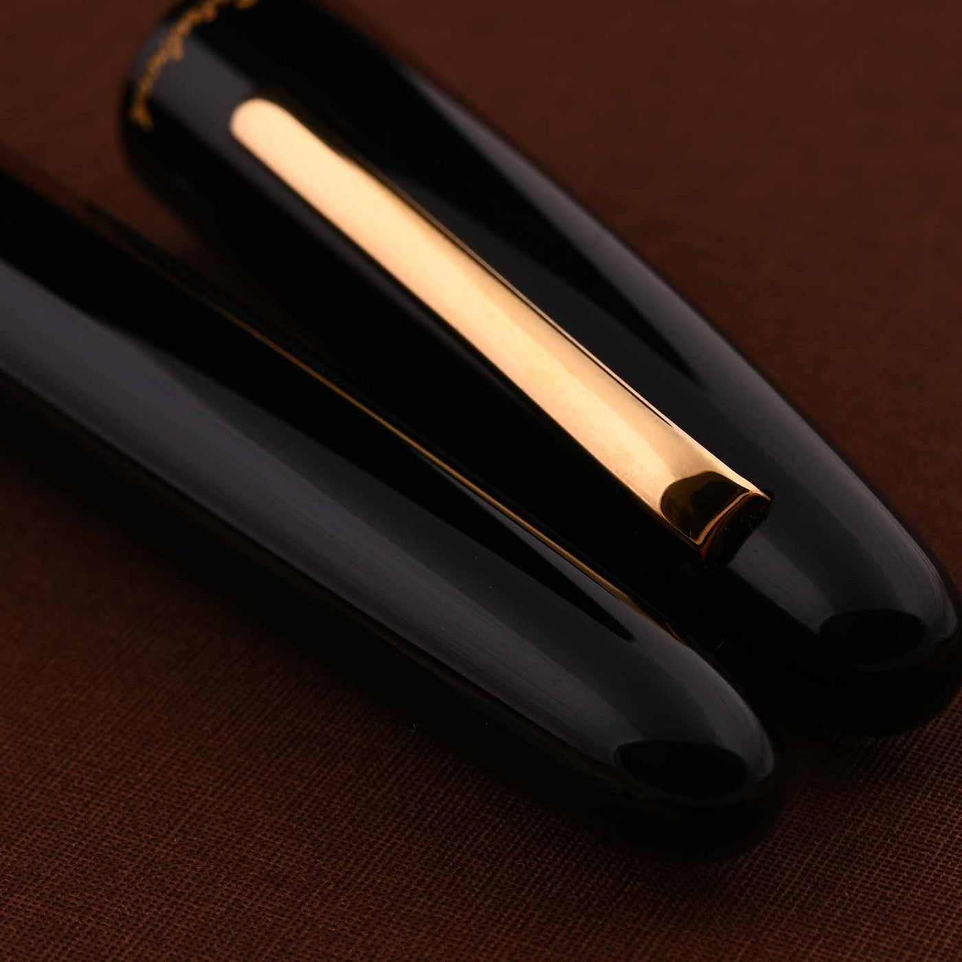 Esterbrook Estie Oversize Fountain Pen - Ebony Black GT 9