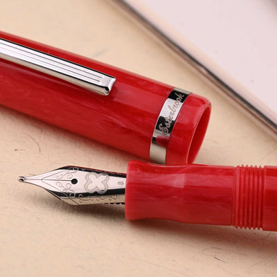 Esterbrook JR Pocket Fountain Pen - Carmin Red CT 10