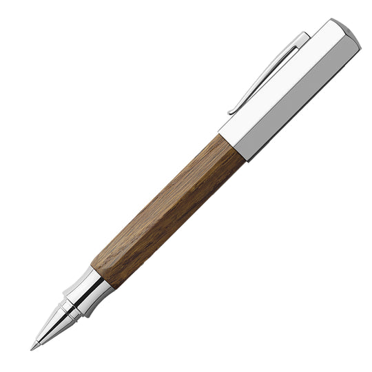Faber-Castell Ondoro Roller Ball Pen - Smoked Oak CT