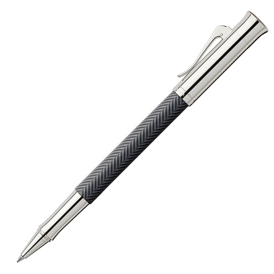 Graf Von Faber-Castell Guilloche Cisele Roller Ball Pen - Anthracite